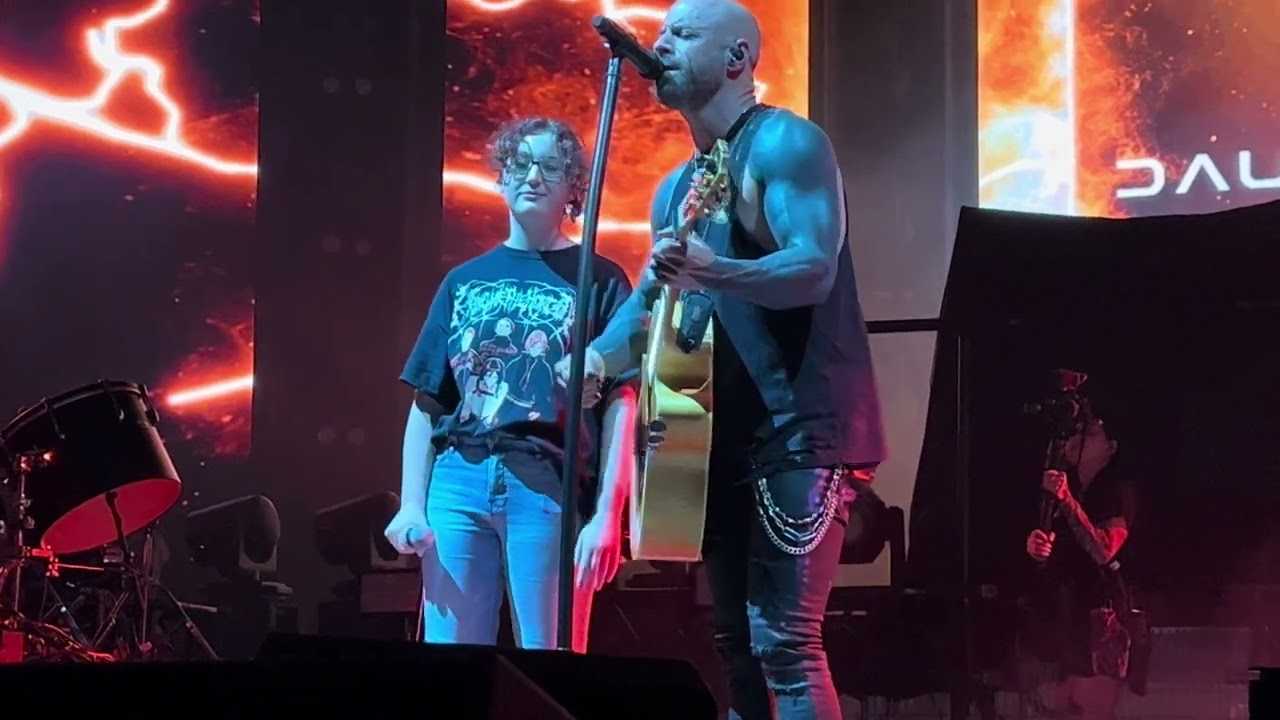 Daughtry ‘Waiting for Superman’ w/Adalynn Rose Daughtry at FedExForum in Memphis, TN USA - 7.27.25