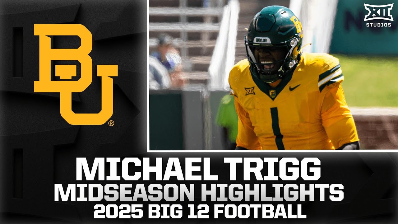 Michael Trigg Midseason Highlights | 2025 Big 12 Football