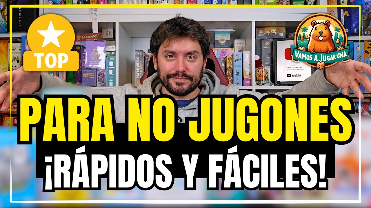 10 JUEGOS DE MESA R&Aacute;PIDOS Y SENCILLOS PARA NO JUGONES