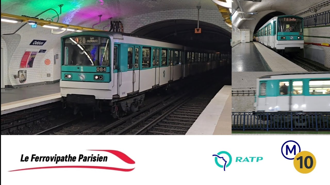 [MÉTRO PARIS] MF67 Ligne 10 Odéon et Mirabeau