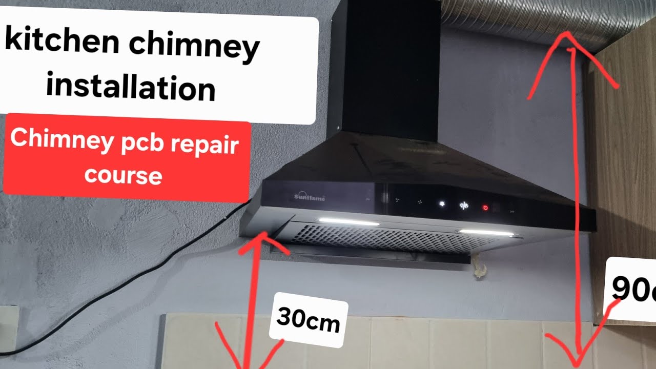 Sunflame Chimney Installation | 30 मिनट में खुद लगाएं! kitchen chimney installation