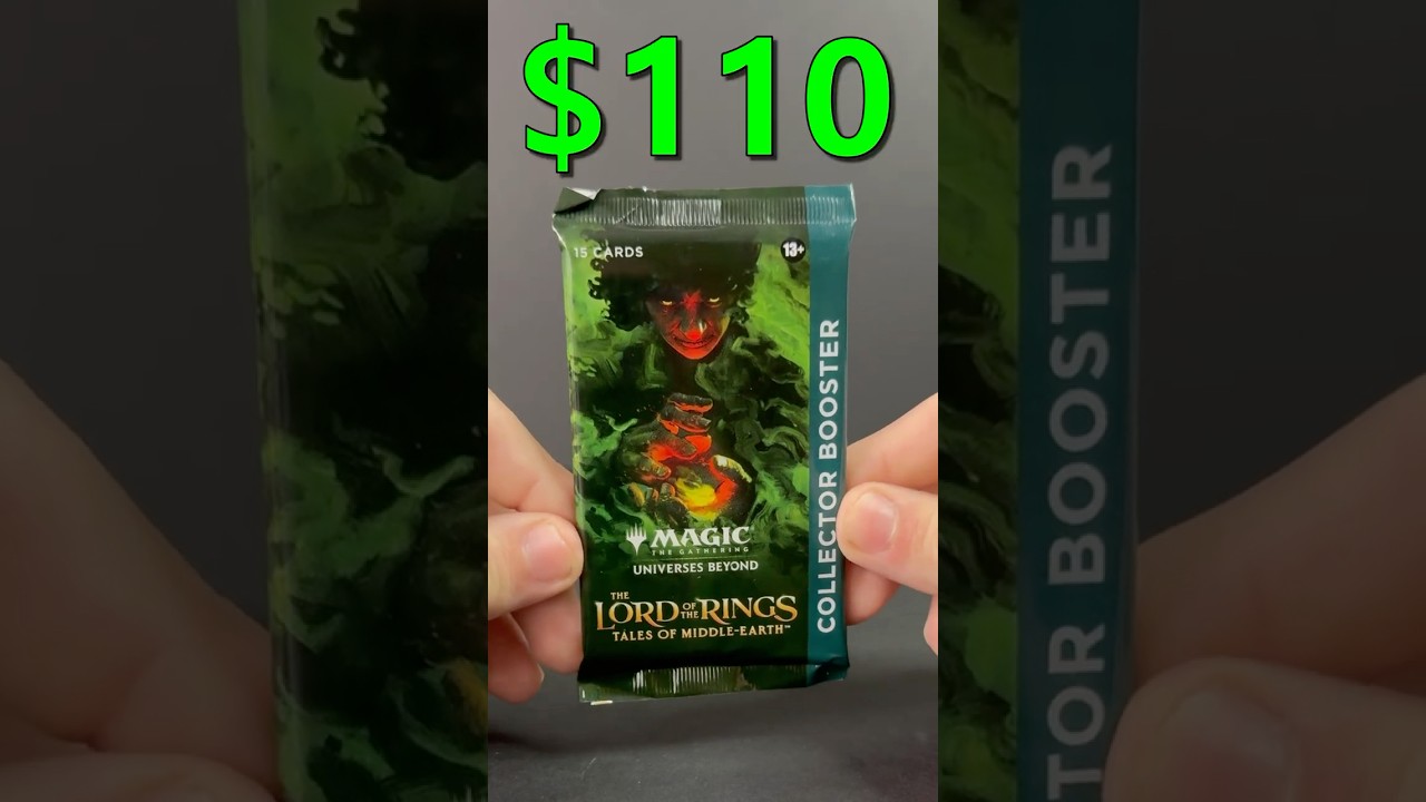 Открываю коллекционный бустер &laquo;Властелин колец&raquo; #MTG #LOTR #mtgcommander #magicthegathering