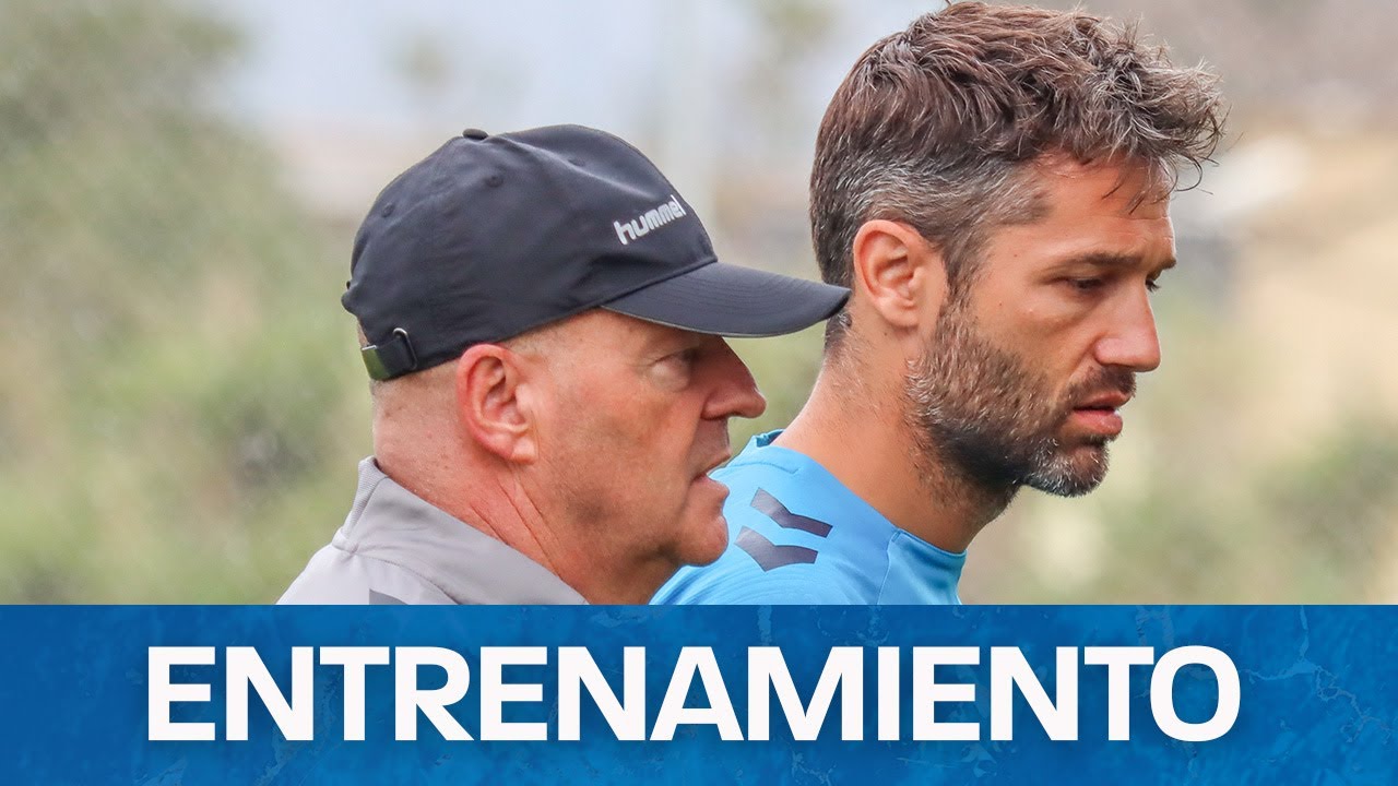 CD Tenerife | Primer entrenamiento de Pepe Mel en la Ciudad Deportiva | CD Tenerife