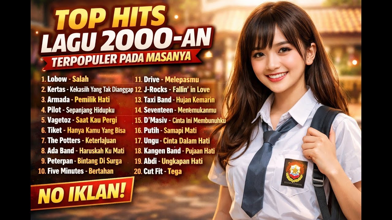 Lagu Pop 2000-an Terpopuler yang Pernah Hits di Zamannya | Nostalgia Masa SMA!
