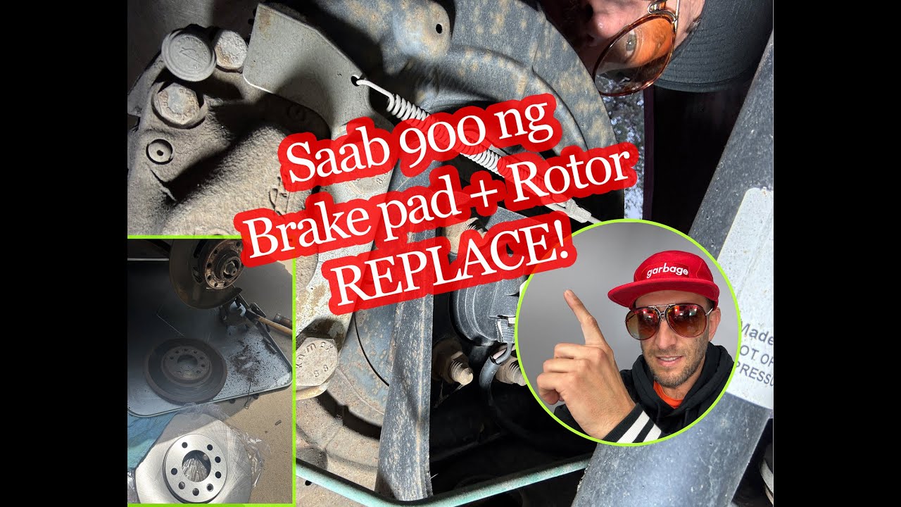 saab 900 brake job
