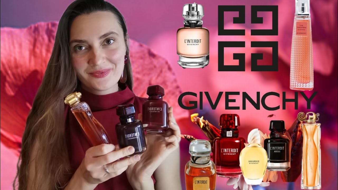 Моя коллекция ароматов от GIVENCHY❤️#духи,#perfume,#givenchy,#парфюм, #парфюмерия