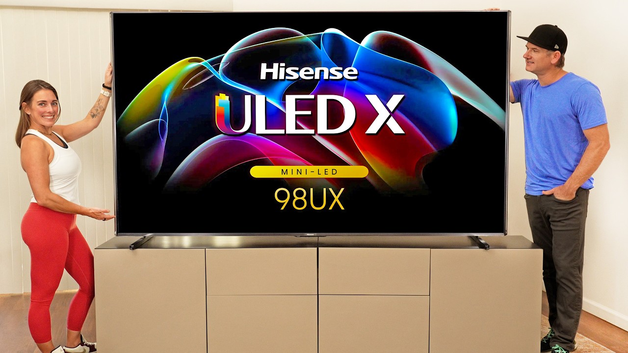 Enormous 98" Hisense UX - The Best Big TV Yet?
