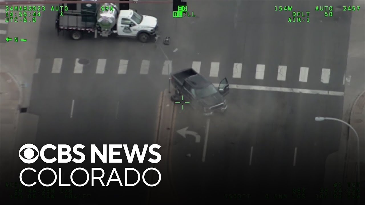 Suspect in Colorado crime spree tackled by good Samaritan during police chase