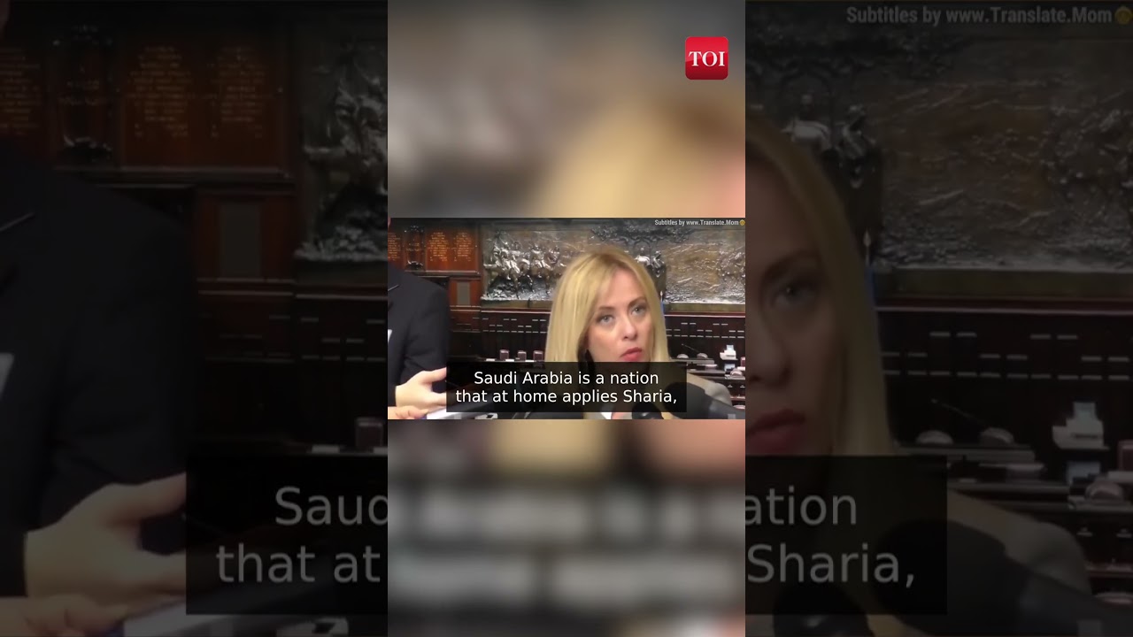 Italy PM Giorgia Meloni sparks a debate, criticizing the compatibility of Islam with Europe
