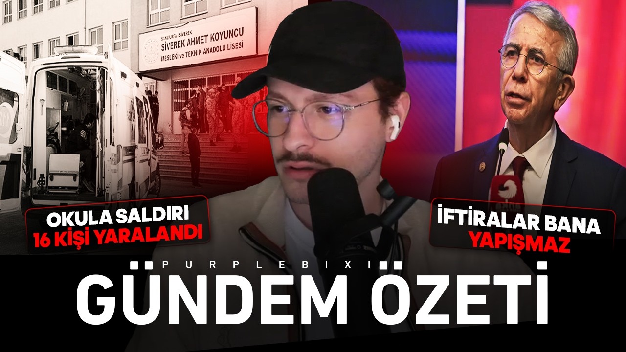 ŞANLI UFRA'DA OKUL SALDIRISI - Purplebixi g&uuml;ndem &Ouml;zeti