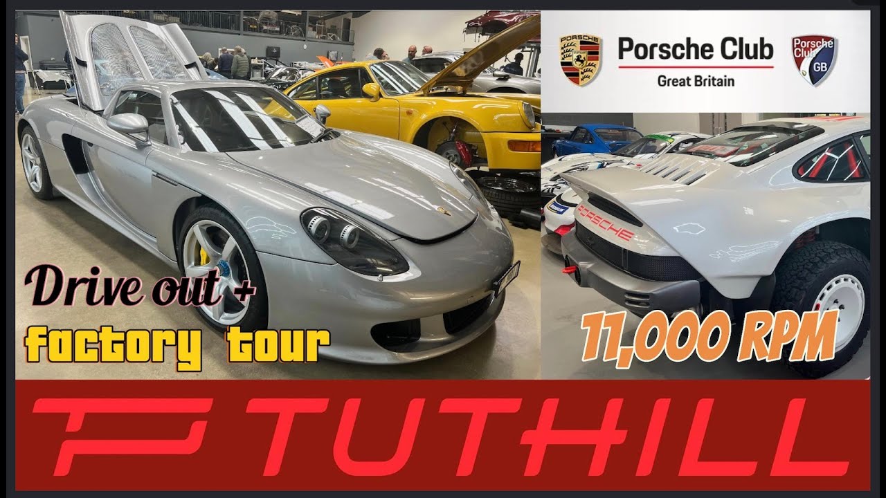 Porsche Club Gb visits TUTHILL PORSCHE