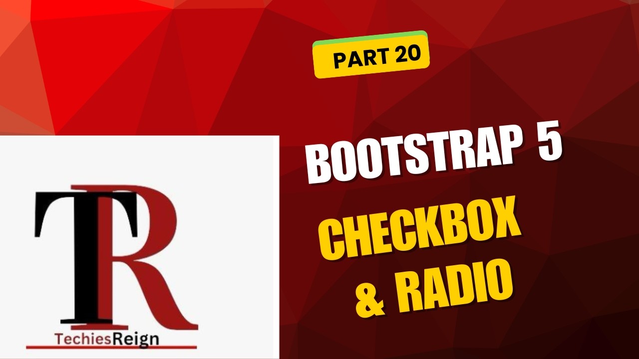 Bootstrap 5 Checkbox & Radio