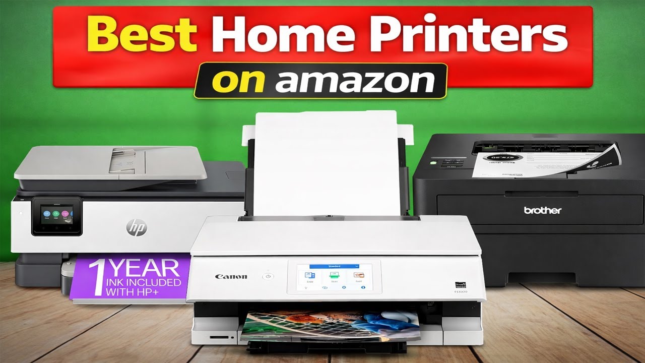 TOP 5 Best Budget Home Printers ON AMAZON
