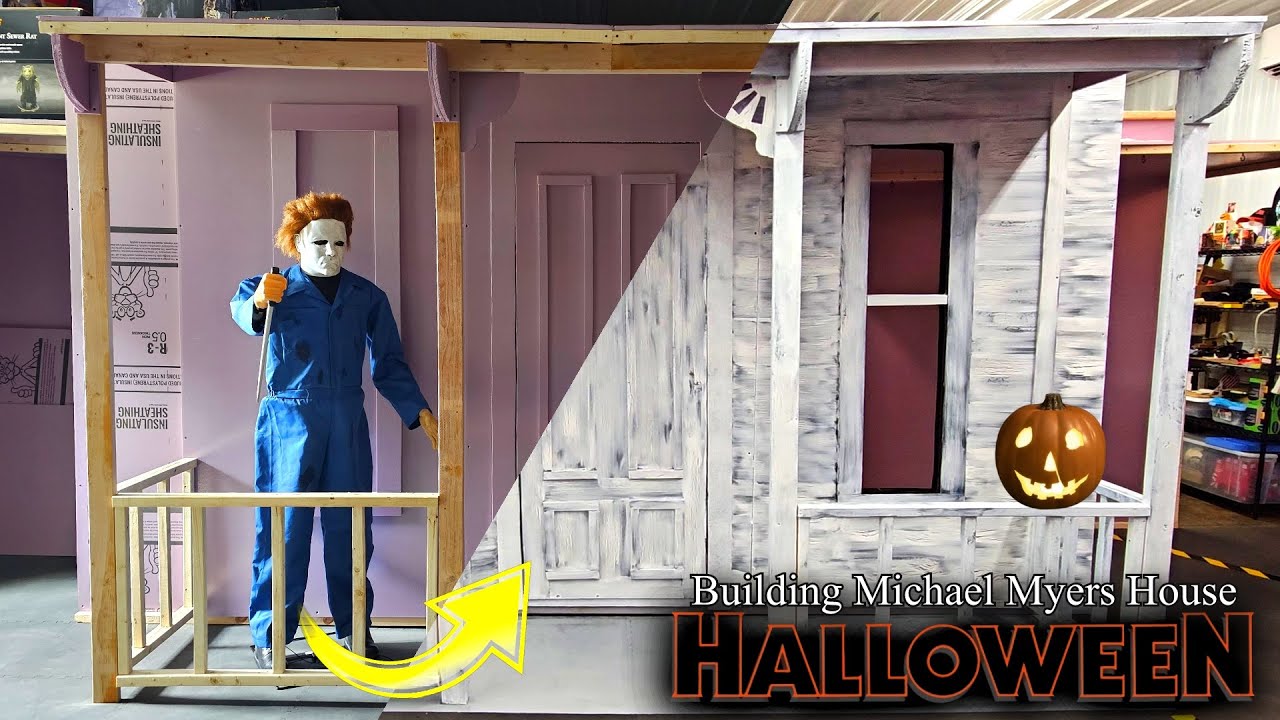 I BUILT MICHAEL MYERS HOUSE from HALLOWEEN 1978! part 2 welcome To The Scarehouse Episode 5
