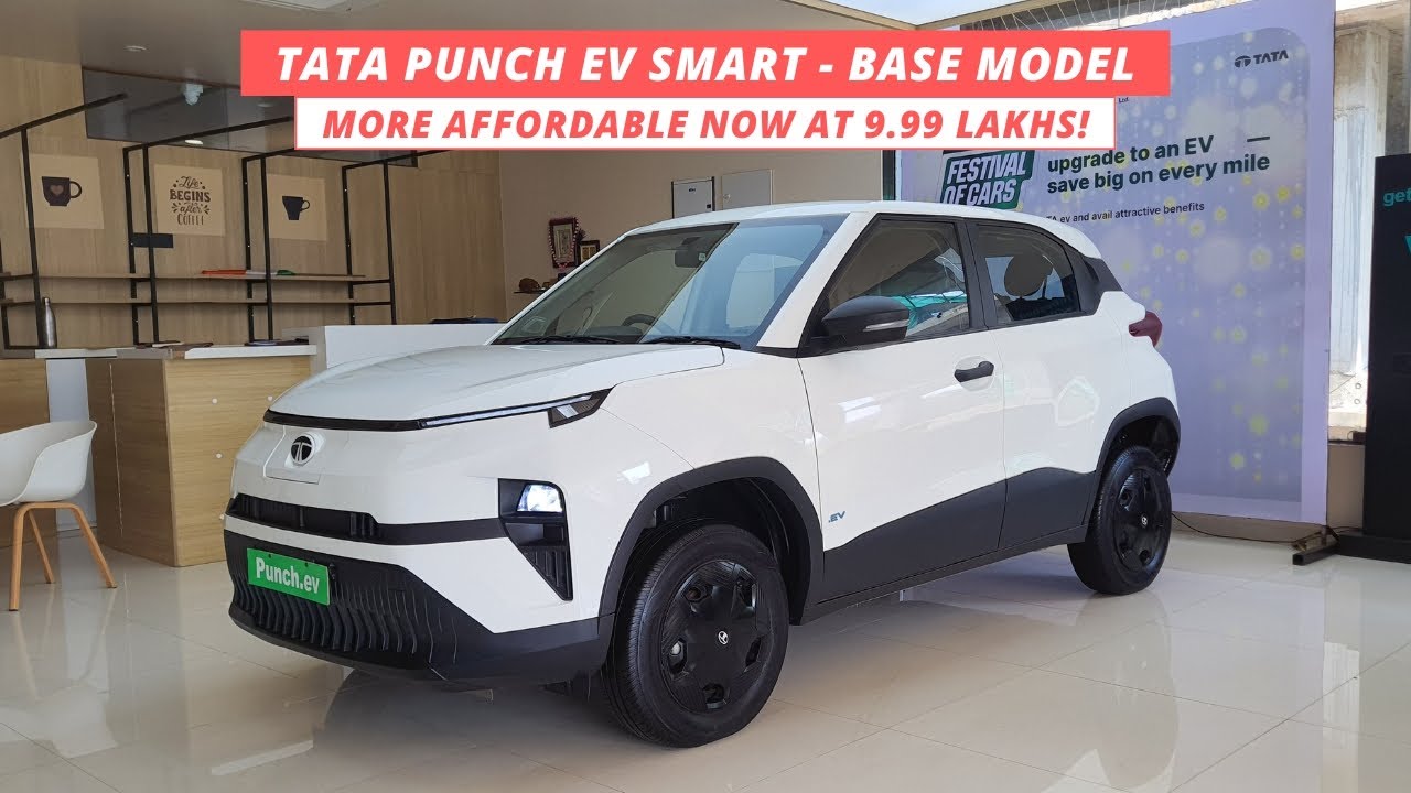 Tata Punch EV Base model 2025 Walkaround in Hindi | Tata Punch EV Smart | Punch EV Smart base model