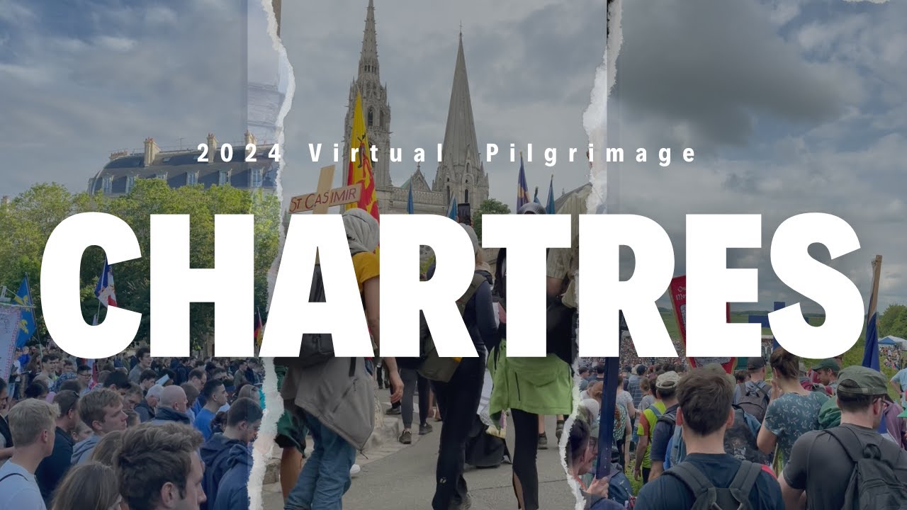 Walking the Chartres Pilgrimage (2024) - Traditional Latin Mass