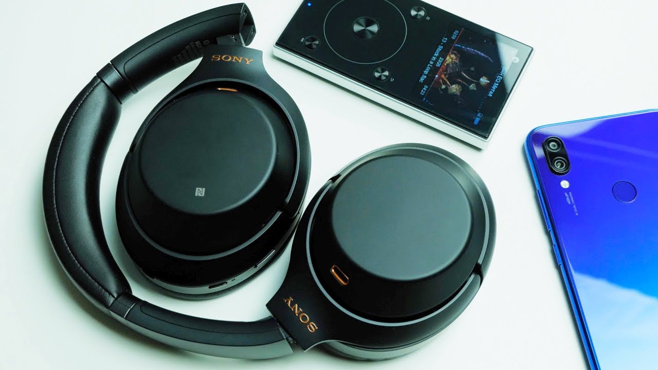 Беспроводные Накладные Наушники Sony WH-1000XM3