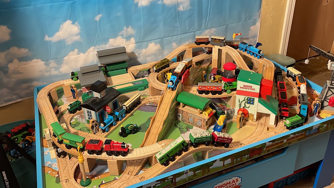 Thomas Wooden Railway Layout - July 2023