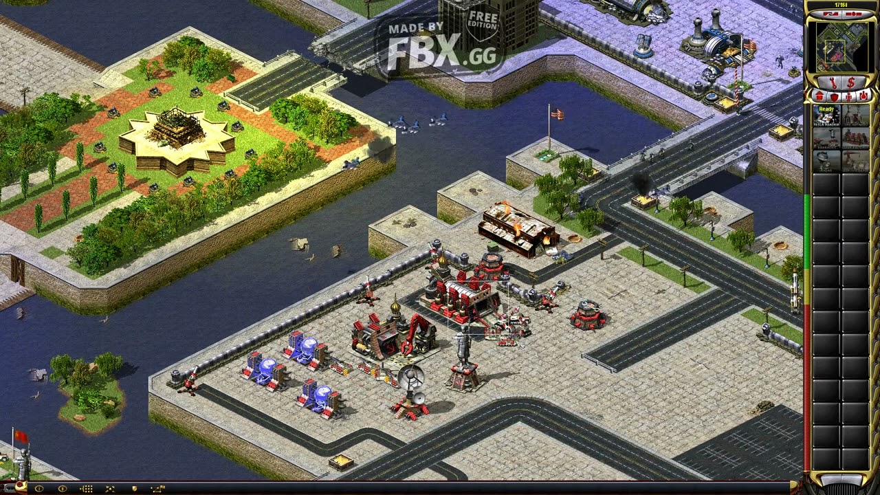 C&C Red Alert 2 Flipped Missions Mod Soviet Mission 1 Hard - Lone Guardian