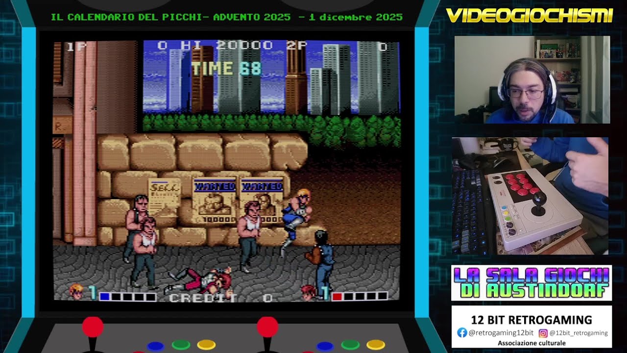 /Videogiochismi/ IL CALENDARIO DEL PICCHI-ADVENTO - 01/12/2025  - DOUBLE DRAGON
