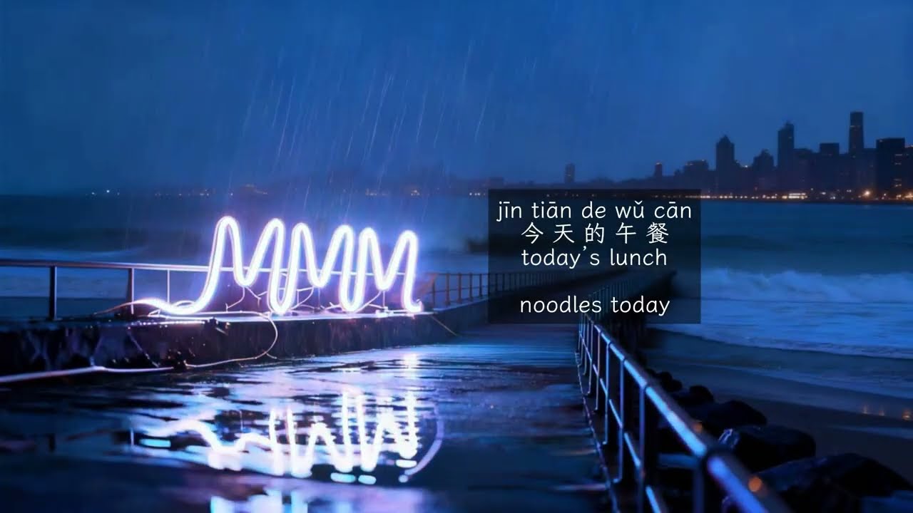 Long HSK 2 Mandarin Lofi — Learn Chinese Through Music | Background listening for study · relax
