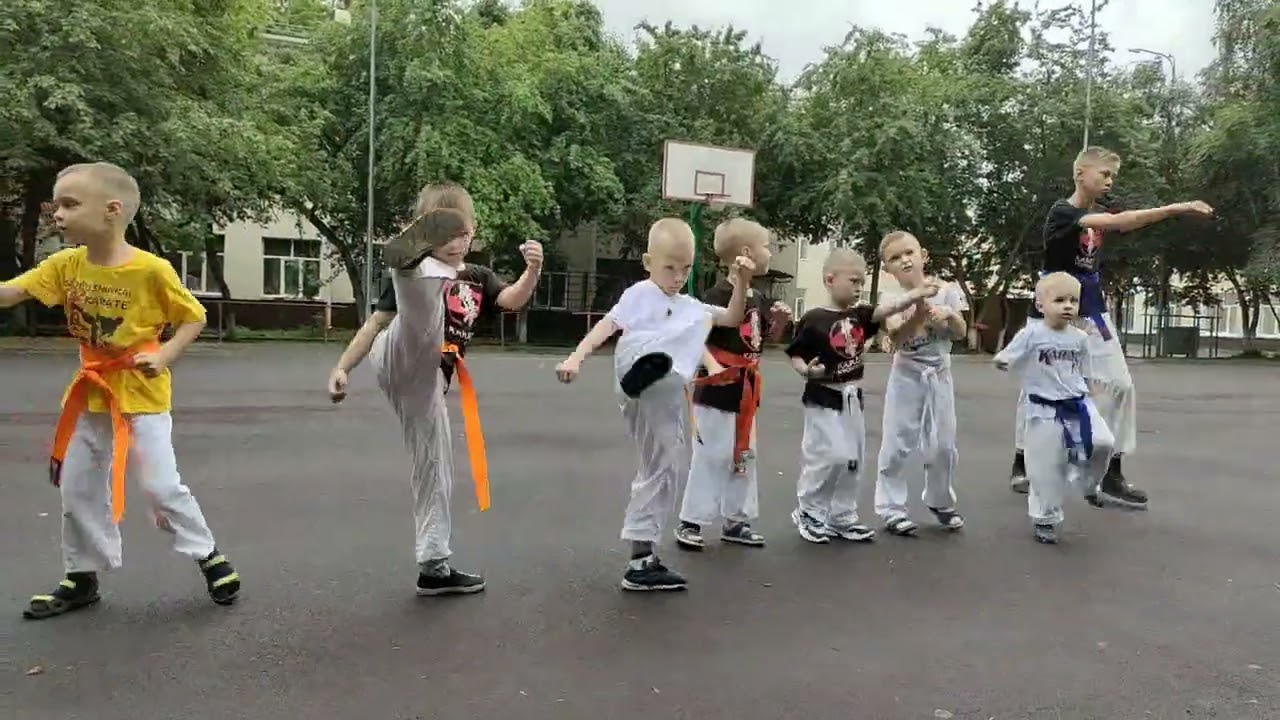 Летние сборы по Кёкусинкай каратэ. 2022 г.