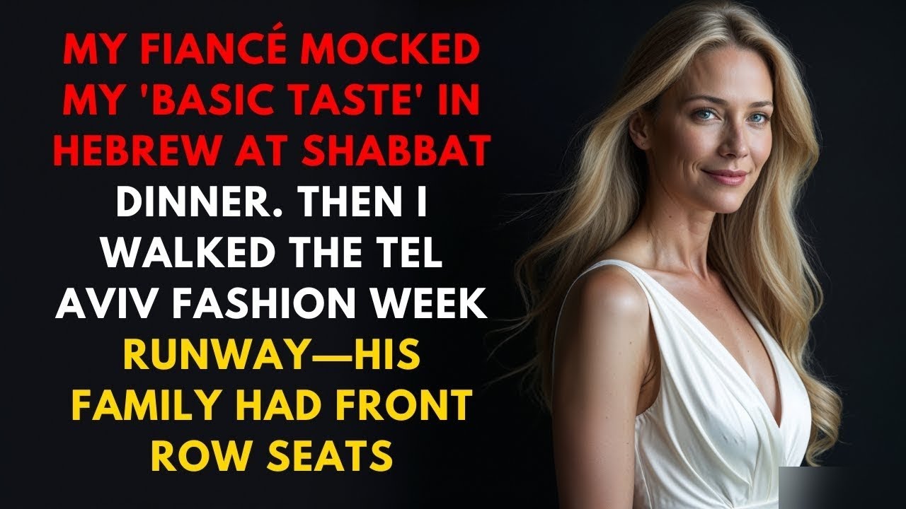 My Fiancé Joked My 'Basic Taste' in Hebrew at Dinner—I Designed Jewelry for Tel Aviv Fashion