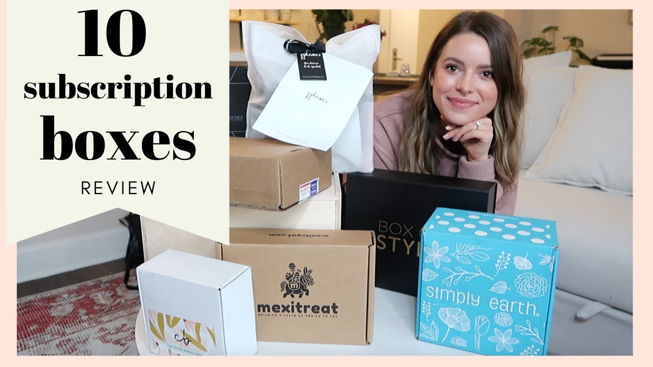 10 Unique Subscription Boxes: Honest Unboxing & Review!