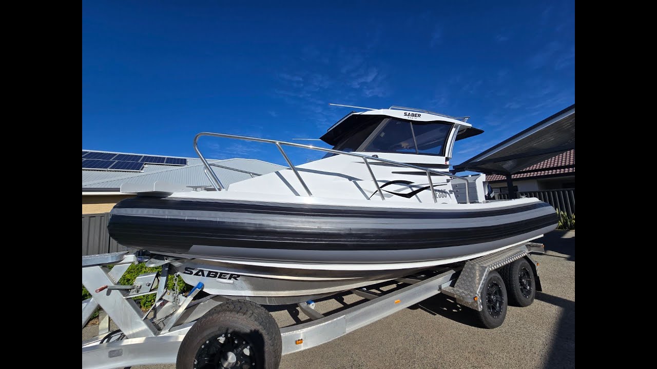 Saber 725 Cabin For Sale. by Motoryachts Australasia. Shaw Goh. 0409 578 986