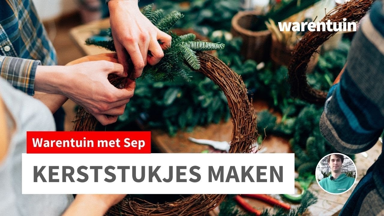 Hoe maak ik een kerststukje?