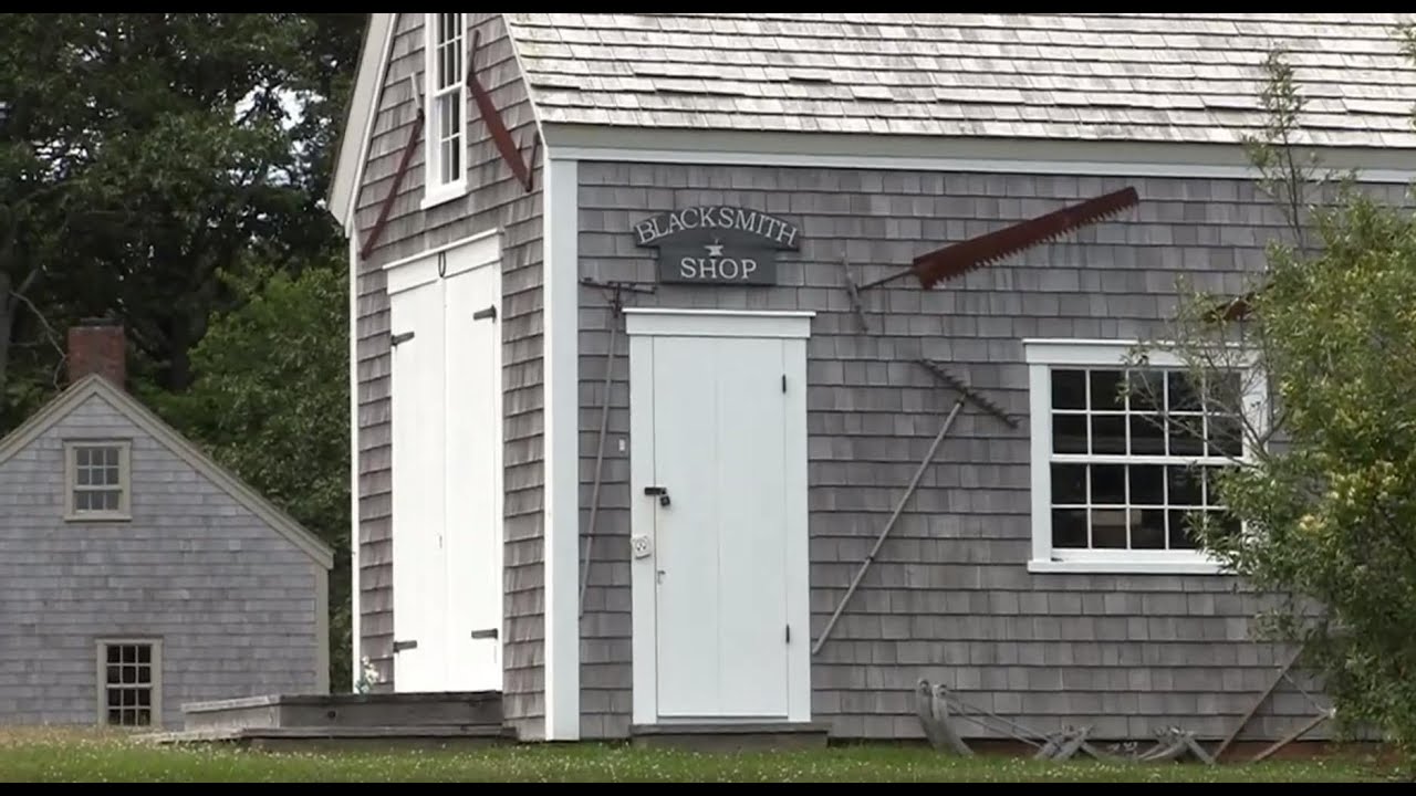 Hopkins Blacksmith Shop c1867 Brewster, MA