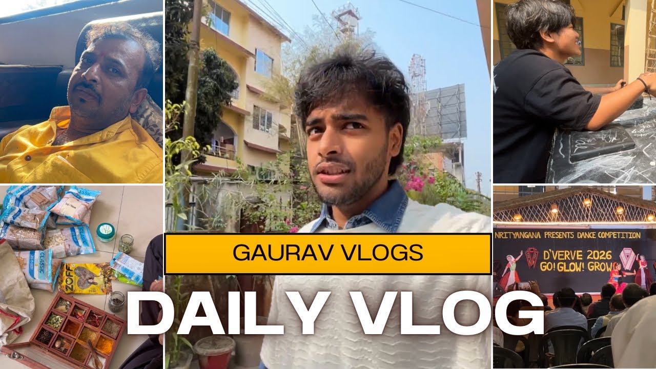 SIMPLE DAY, NO SPECIAL EVENT 🙂‍↕️ / Gaurav Vlogs/ Vlog Day - 12