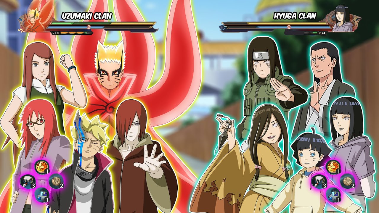 KLAN UZUMAKI VS KLAN HYUGA ! SIAPAKAH YANG TERKUAT? | Naruto Storm 4 MOD