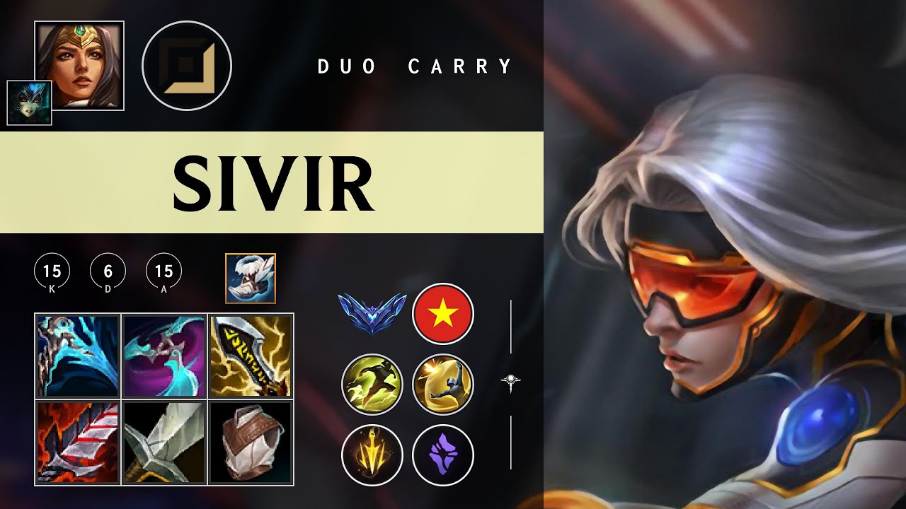 Sivir ADC vs Ezreal - VN Diamond Patch 26.03