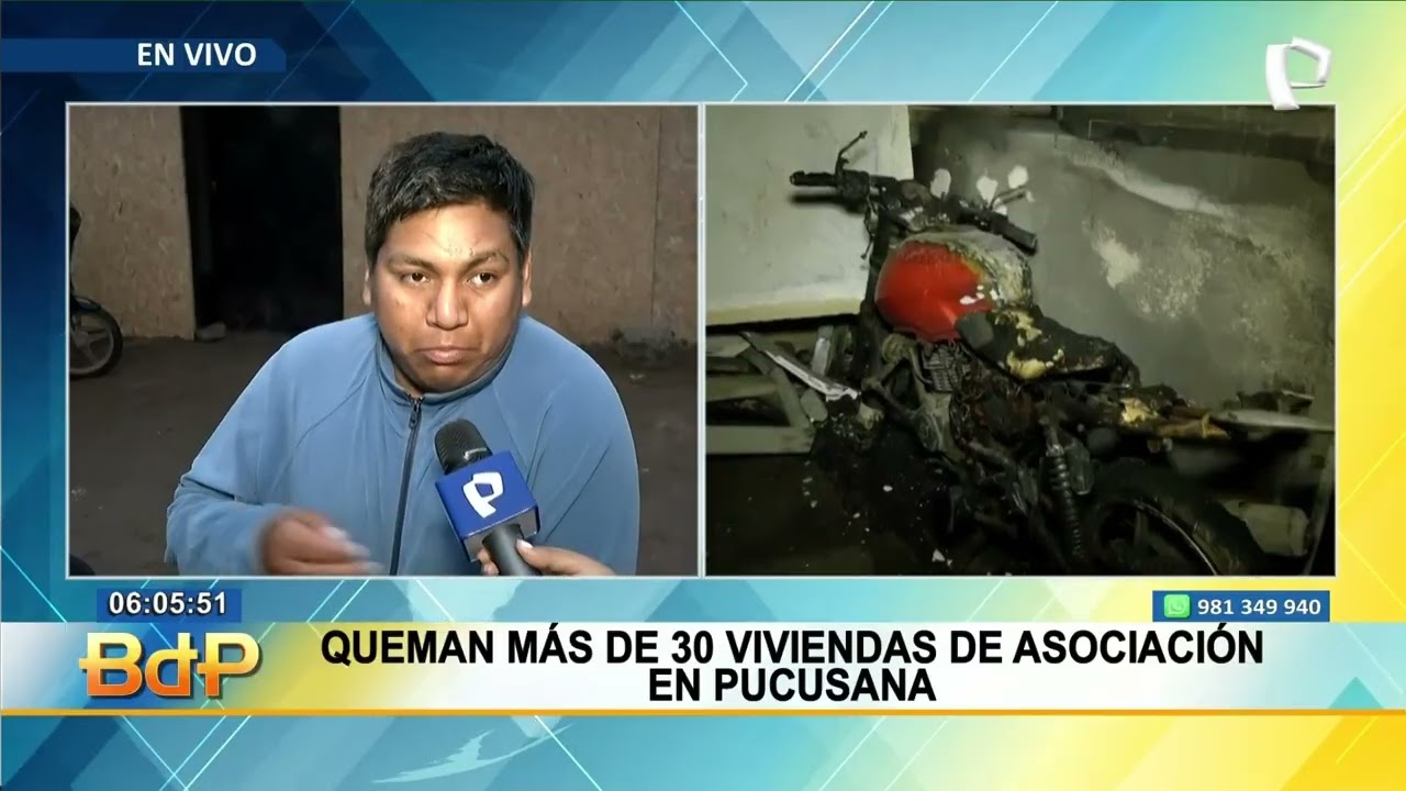 Queman más de 30 viviendas de asociación 