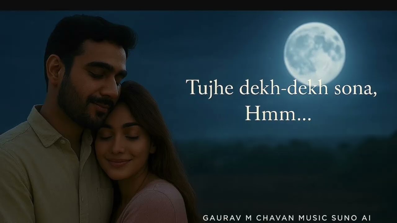 &ldquo;Tujhe Dekh‑Dekh Sona &ndash; Moonlit Romantic Love Vibes song&rdquo;