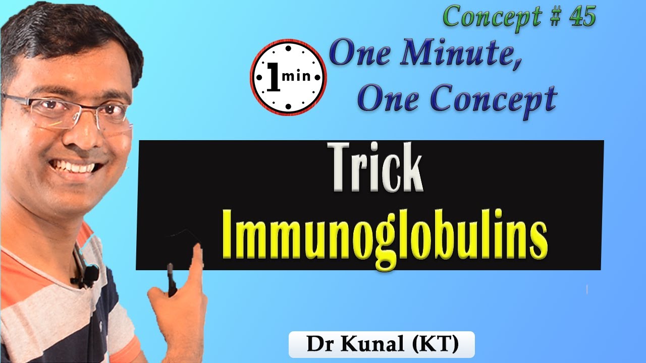 Trick Immunoglobulins I NEET I #DrKunal(KT)