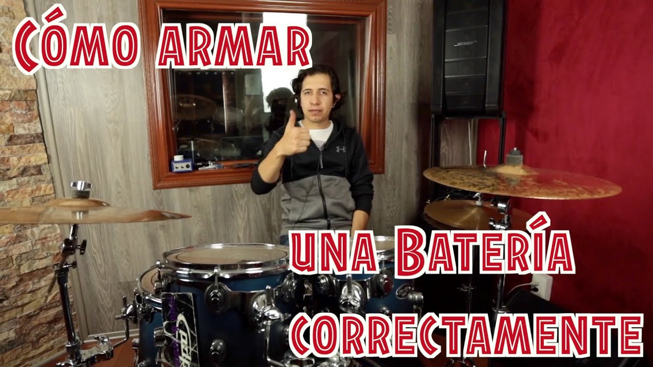 Cómo Armar un Batería Correctamente | Hugo Zerecero