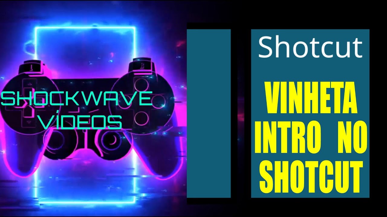 como criar VINHETA INTRO no SHOTCUT 2021