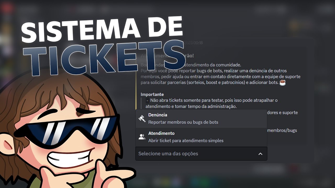 Como Criar um Sistema de Tickets 📞 Ticket Tool & Sapphire Bot