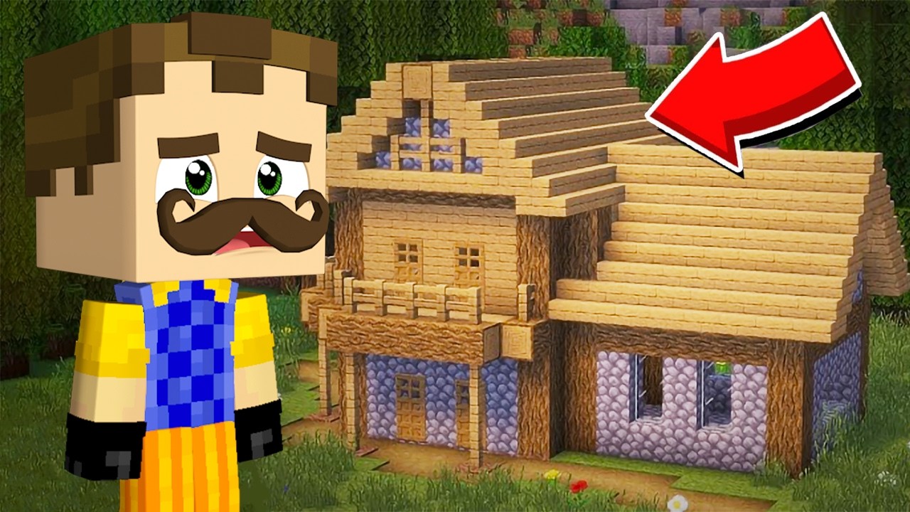 ძველ სახლში დავბრუნდით Minecraft-ში! Goatman #29