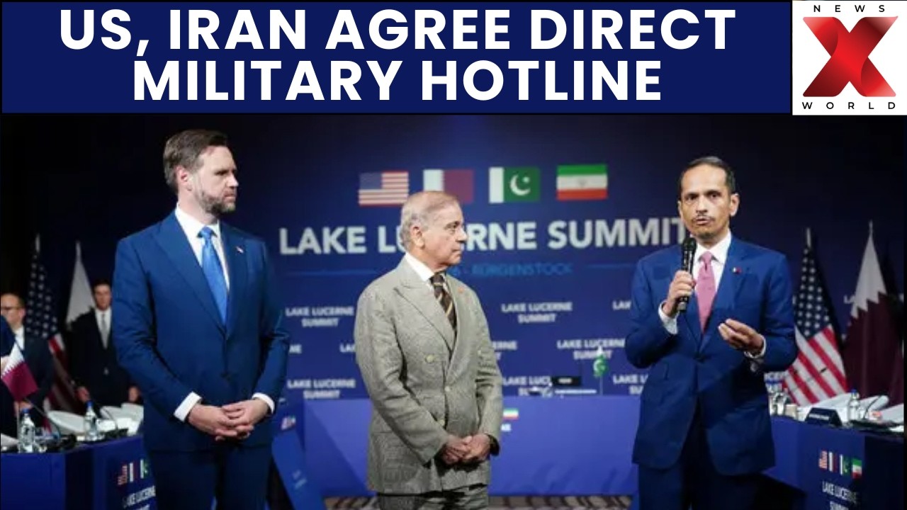Major Diplomatic Breakthrough Sees US Iran Security Channel Planned | NewsX World