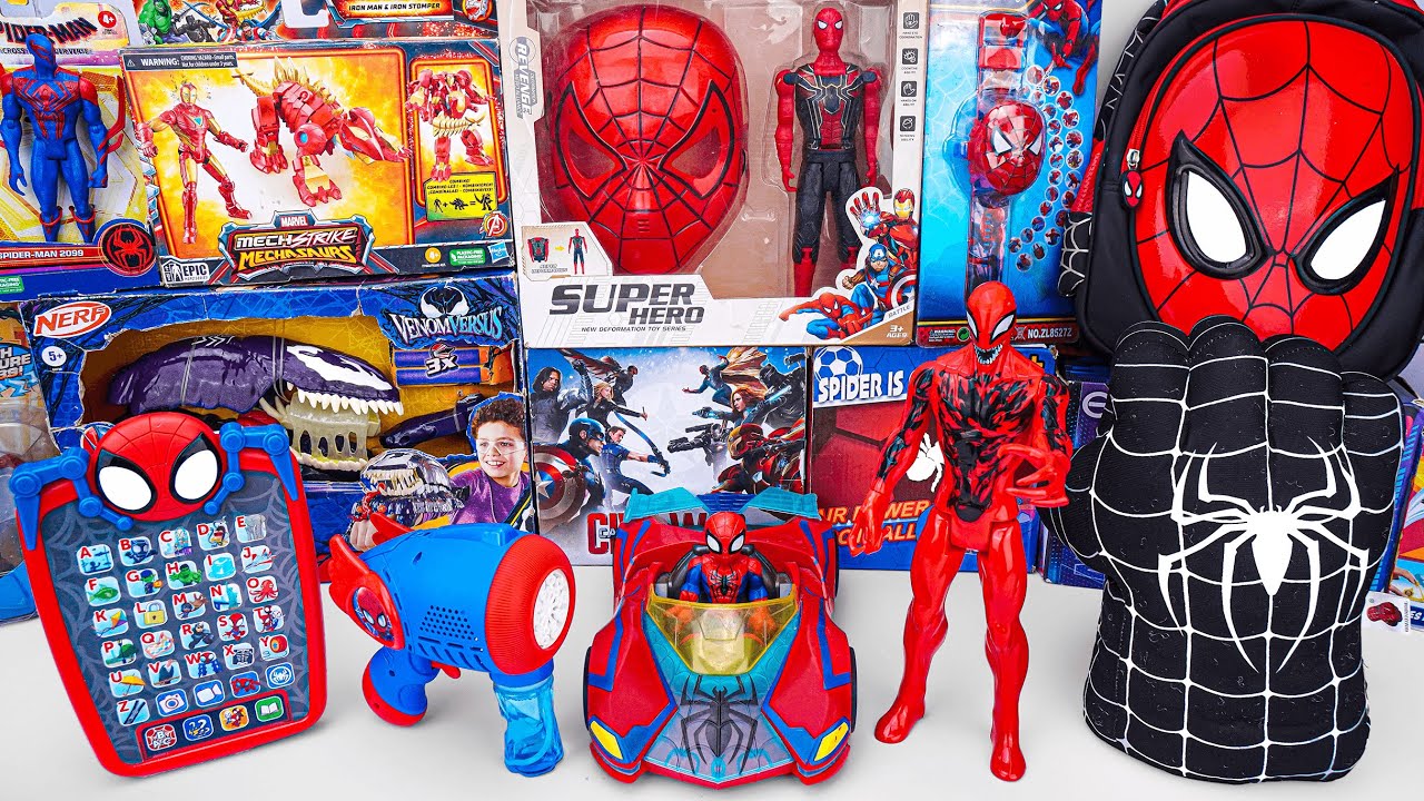Marvel Spiderman Collection Unboxing Review | Spider-Man Web Racer | Spider-Man 2099