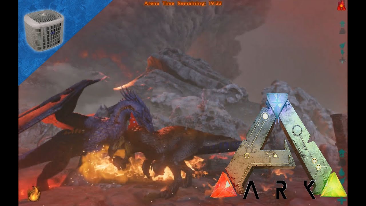 ARK Survival Evolved Gameplay: Diplodocus, Leeches and Dodo Rex vs Dragon Lair [Ep 104]
