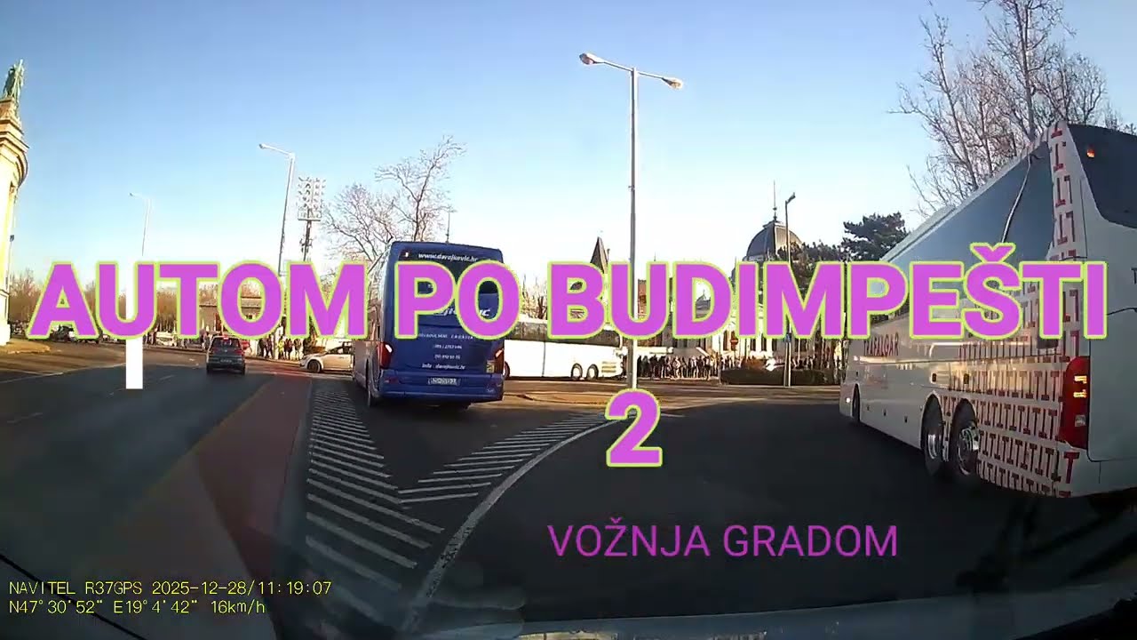 Autokamera - Autom po Budimpešti 2