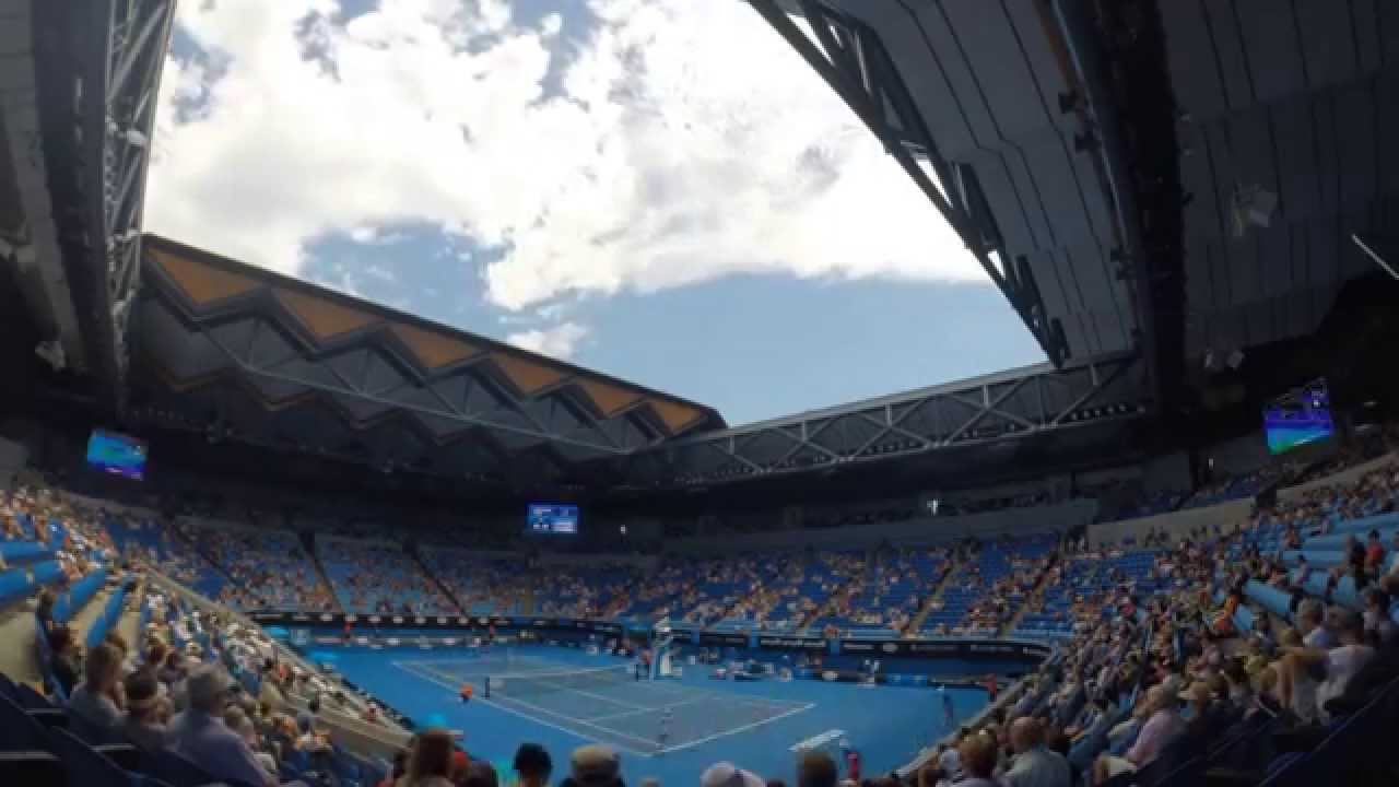 Margaret Court Arena - GoPro Time Lapse