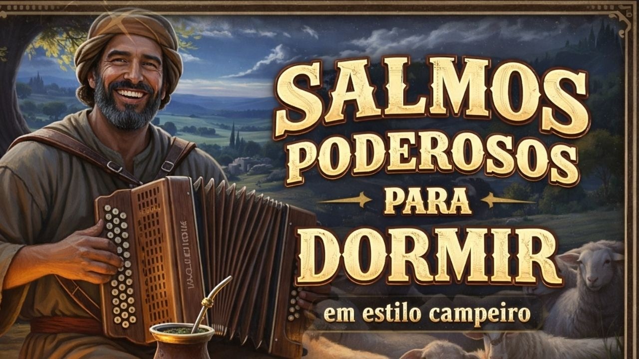 SALMOS PODEROSOS PARA ORAR E DORMIR | 7 Salmos Fortes da Bíblia – Volume 1