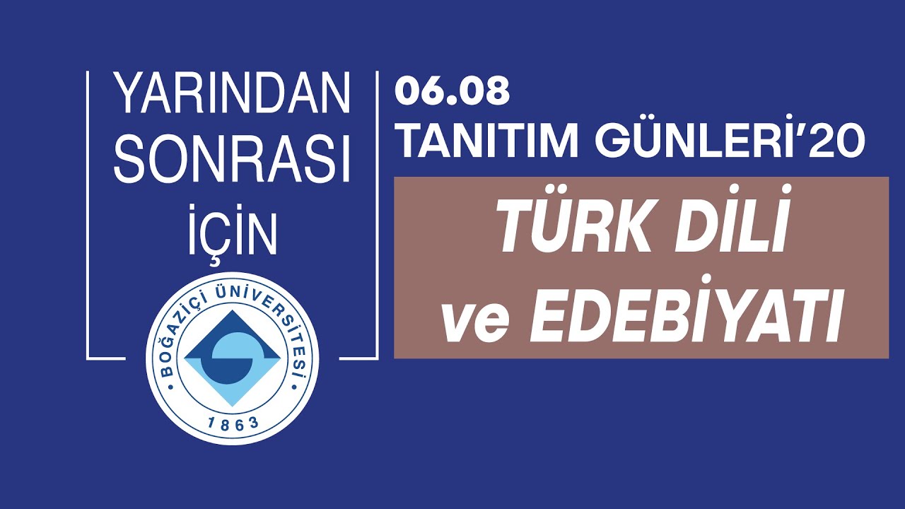 Türk Dili ve Edebiyatı | Tanıtım Günleri 2020