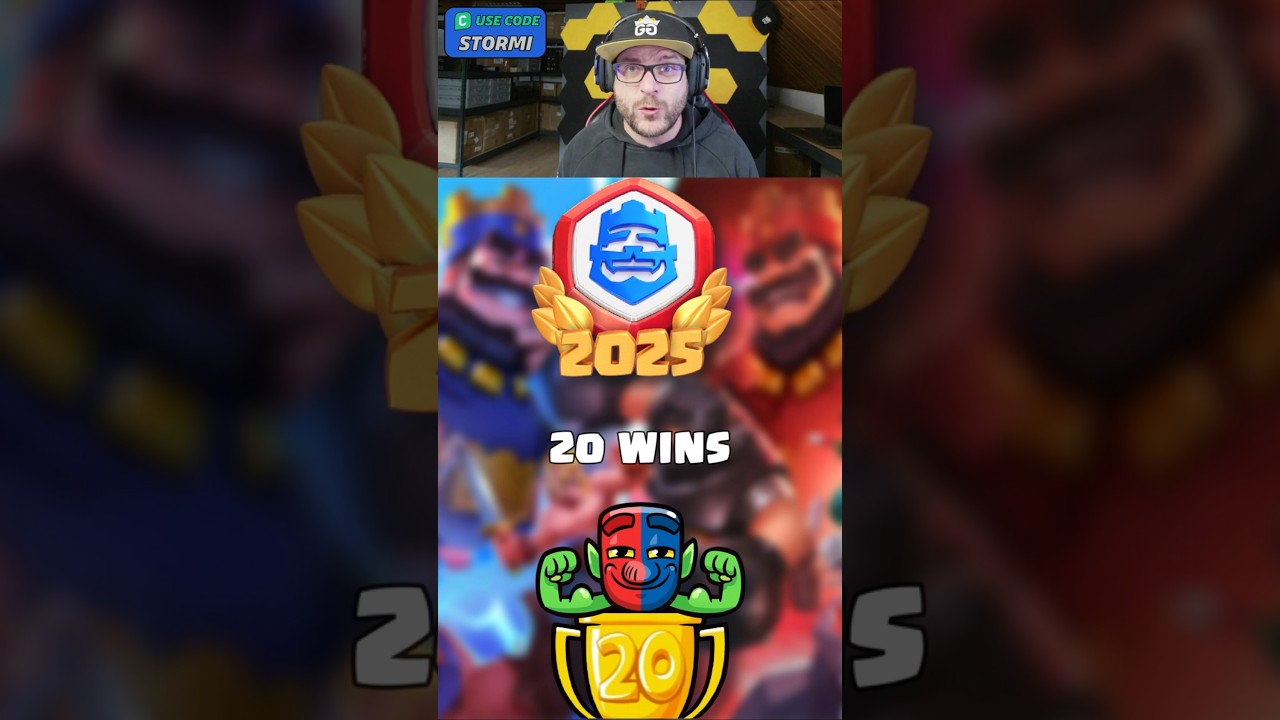 🏆 NEW 20-Win Challenge rewards! #clashroyale