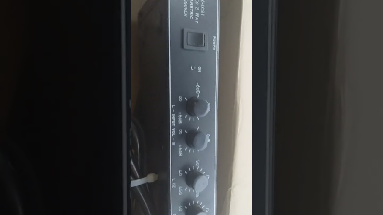 Meus Antigos Crossover  LL de 2 e 4 vias.